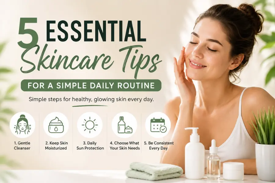 5 essential skincare tips for a simple daily skincare routine