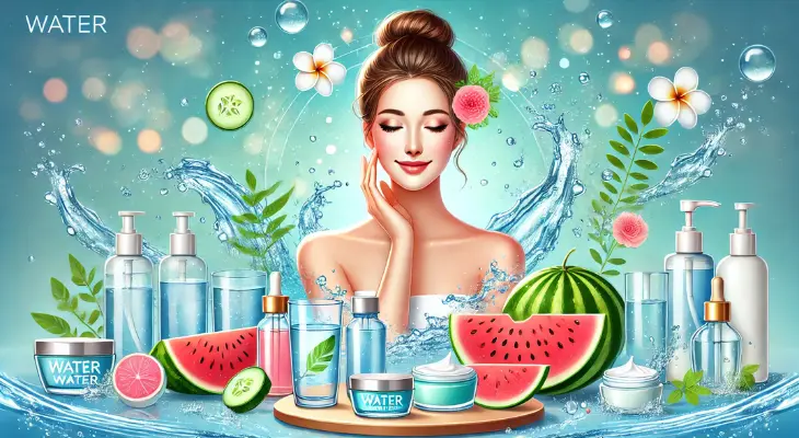 Here’s the image based on the topic "Importance of Water for Skincare." It visually emphasizes hydration, freshness, and the benefits of water for healthy skin.