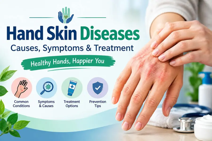 Hand Skin Diseases: Causes, Symptoms, Treatment, and Prevention