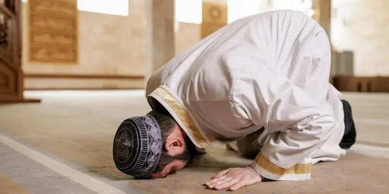 Namaz gives good skincare