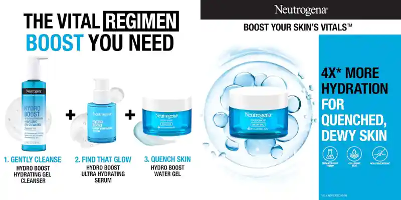 Neutrogena Hydro Boost Water Gel for  flawless skin image