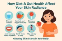 How Diet & Gut Health Affect Your Skin Radiance