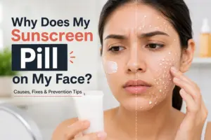 Why Does My Sunscreen Pill on My Face? Causes, Fixes, and Prevention Tips