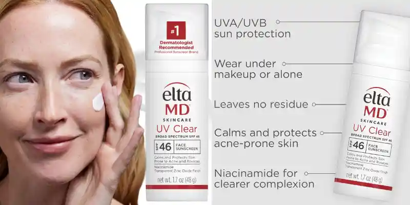 eltamd uv clear broad-spectrum spf 46 for Flawless Skin image